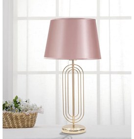 Розова настолна лампа , височина 64 cm Krista - Mauro Ferretti