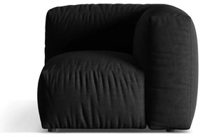 Черен модул за диван (променлив) Martina – Micadoni Home