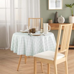 Перяща се покривка за маса ø 180 cm Axel – douceur d'intérieur