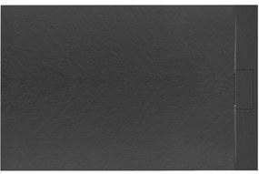 Корито за душ кабина Rea Bazalt Black 90x120