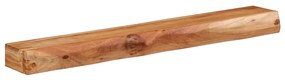 373632 vidaXL Стенни рафтове, 2 бр, 100x17x8 см, акациево дърво масив