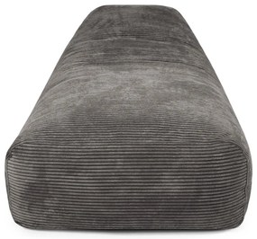 Пуф от рипсено кадифе в цвят горчица Snug Long 140 – SLOWDOWN