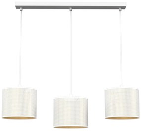 Пендел LOFT SHADE 3xE27/60W/230V бял/златист