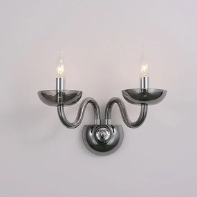 Аплика Logi осветително тяло с две светлини-Тонирана