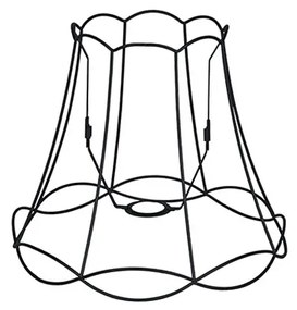 Метален абажур черен 30/26 - Granny Frame