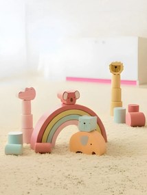 Детски комплект с блокчета Joyland Animal Blocks