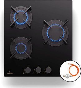 Klarstein Goldflame, газов котлон, 3 месингови горелки, неръждаема стомана