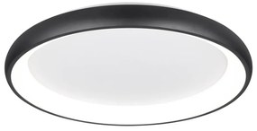 Черно LED затъмняващо се осветително тяло за таван Cardona – Trio