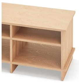 Маса за телевизор от декор от дъб в естествен цвят 180x50x40 cm Inari – Teulat