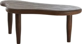 Масичка за кафе от масивно манго в тъмно естествен цвят 64x102 cm Canzo – Light &amp; Living