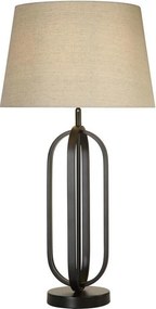 Searchlight EU91101NA - Настолна лампа CHIC 1xE27/60W/230V кремава