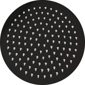 Дъждов душ Rea Black Matt 25cm