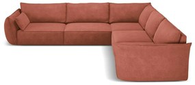 Червен ъглов диван (променлив) Vanda - Mazzini Sofas