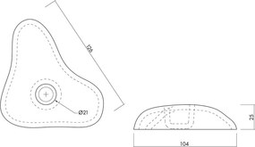 Метален свещник Mis – noo.ma