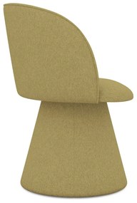 Тапициран трапезен стол в цвят горчица Maia – Makamii