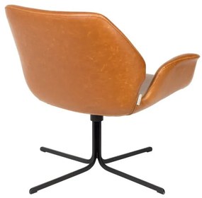 Кафяв стол Nikki - Zuiver