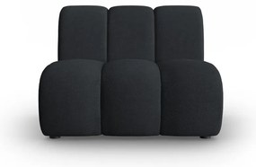 Черен модул за диван Lupine - Micadoni Home