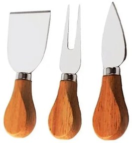 Horecano - Комплект ножове за сирена 3-ка тъмни (HC-93930) 194592