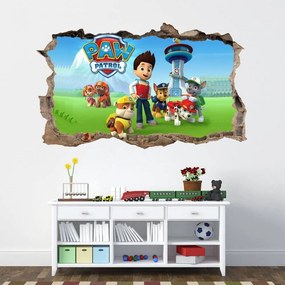 Стикер за стена Paw Patrol 47x77cm