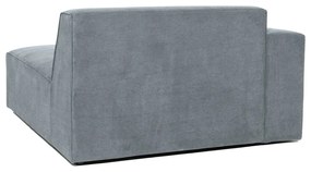 Сив модулен диван от рипсено кадифе (ляв ъгъл) Sting – Scandic