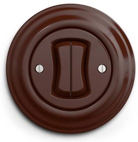 Kliklap - Ретро серийен ключ с рамка № 5, кафяв