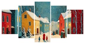 Картини от 5 části – Зимно селце под снега