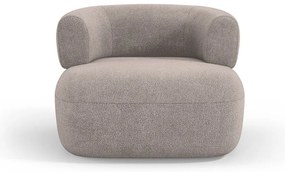 Бежово кресло от плат букле Jenny – Micadoni Home