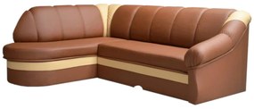 Ъглов диван PETER, 250x85x180, soft015/soft018, ляво