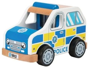Bigjigs - Дървена полицейска кола