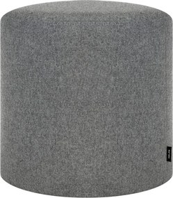 Сива вълнена табуретка Folk – noo.ma