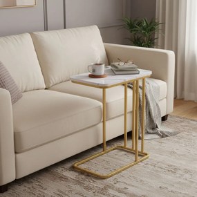 Помощна масичка Aria-бял