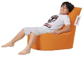 Оранжев детски чувал за сядане Baton - Floriane Garden