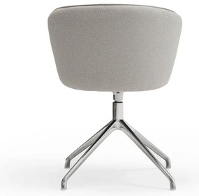 Светлосиви тапицирани трапезни столове в комплект 2 бр. Add – Teulat