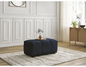 Синя табуретка от прежда с примки от букле Roxelane – Bobochic Paris