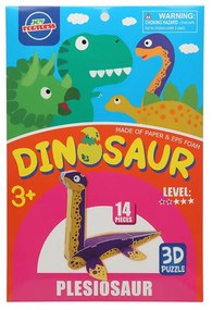 Пъзел 3D Plesiosaur Динозаври