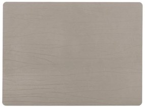Постелка от рециклирана кожа в сиво и бежово, 33 x 45 cm Titan - ZicZac