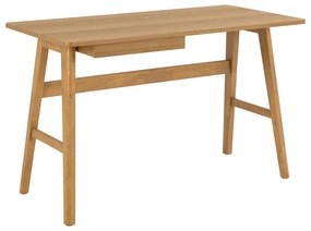Работна маса от дъб 60x120 cm Barnett – Actona
