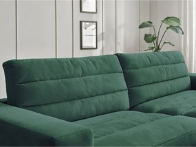 Зелен кадифен диван 276 cm Sierra – Bobochic Paris