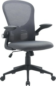 Сив тапициран офис стол Kempton – Yes Everyday