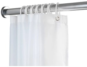 Телескопичен прът в сребристо за баня, дължина 110-185 см Luz - Wenko