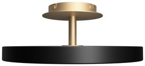 Черно LED осветително тяло за таван с метален абажур ø 43 cm Asteria Up - UMAGE