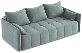 Син разтегателен диван с място за съхранение 225 cm Moku – Makamii