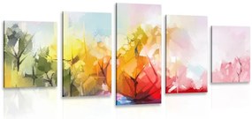 картини от 5 части – Абстрактна природа