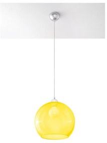 Жълто таванно осветително тяло Bilbao - Sollux