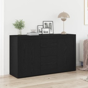 Sonata H Шкаф Черен дъб Инженерна дървесина 120 x 36 x 69 см Съхранение