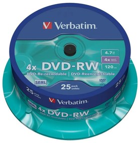 DVD-RW Verbatim    25 броя 4x 4,7 GB