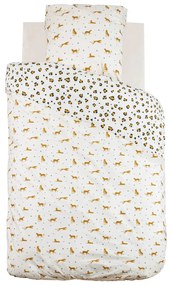 Детско двулицево спално бельо atmosphera Leopard, 140x200 cm, Памук