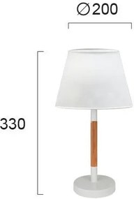 Лампа за четене Viokef Villy-White