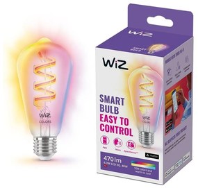 LED RGBW Димируема крушка ST64 E27/6,3W/230V 2200-6500K Wi-Fi - WiZ