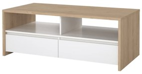 Масичка за кафе в бял и естествен цвят 60x120 cm Next – Tvilum